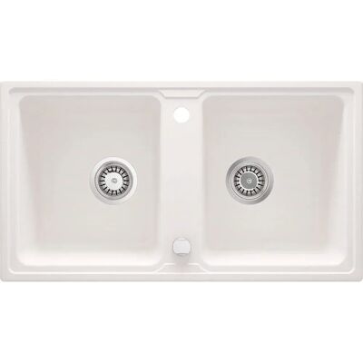 Fregadero de Cocina Deante Zorba 2 Compartimentos - Resistente a Impactos y Calor Fregadero de Cocina Deante Zorba 2 Compartimentos - Resistente a Impactos y Calor