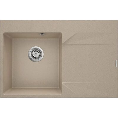 Deante Fregadero De Granito Con Escurridor A La Derecha Graphite One Size Deante Fregadero De Granito Con Escurridor A La Derecha Graphite One Size