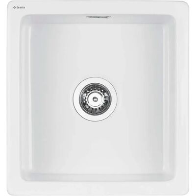 Fregadero de cerámica Deante - 1 Senó, Blanco Moderno Fregadero de cerámica Deante - 1 Senó, Blanco Moderno