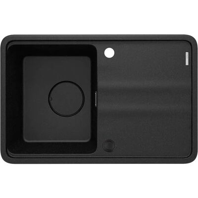 Deante Zkm_g11a Fregadero De Granito De 1 Seno Con Escurridor Graphite Metallic One Size Deante Zkm_g11a Fregadero De Granito De 1 Seno Con Escurridor Graphite Metallic One Size