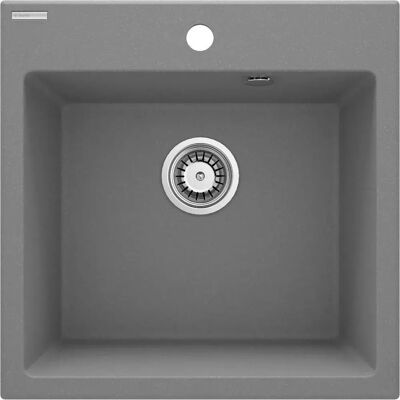 Deante Zqj_s103 Fregadero De Granito De 1 Seno Grey One Size Deante Zqj_s103 Fregadero De Granito De 1 Seno Grey One Size