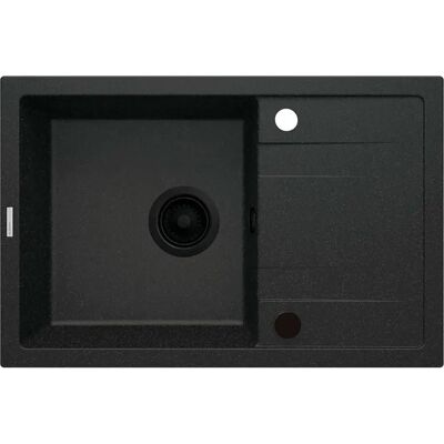 Deante Zrc_g113 Fregadero De Granito De 1 Seno Con Escurridor Graphite Metallic One Size Deante Zrc_g113 Fregadero De Granito De 1 Seno Con Escurridor Graphite Metallic One Size