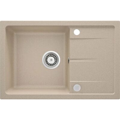 Fregadero de Granito Beige Deante Modelo ZRD_7113 - Fregadero de Cocina Fregadero de Granito Beige Deante Modelo ZRD_7113 - Fregadero de Cocina