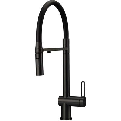 Deante Grifo De Cocina Con Conexión Para Filtro Y Caño Flexible Chrome / Black One Size Deante Grifo De Cocina Con Conexión Para Filtro Y Caño Flexible Chrome / Black One Size