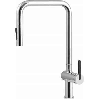 Deante Grifo De Cocina Con Caño Extraíble Bkm_073n Black One Size Deante Grifo De Cocina Con Caño Extraíble Bkm_073n Black One Size