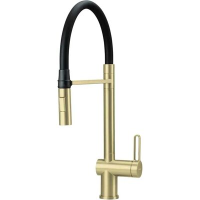 Deante Grifo De Cocina Con Caño Flexible De 2 Chorros Chrome / Rose Gold One Size Deante Grifo De Cocina Con Caño Flexible De 2 Chorros Chrome / Rose Gold One Size