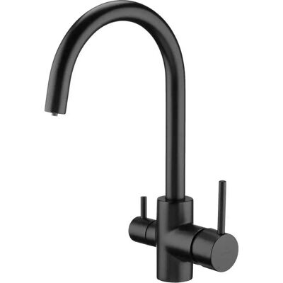 Deante BCH N64M - Grifo de cocina negro con conexión para filtro de agua Deante BCH N64M - Grifo de cocina negro con conexión para filtro de agua