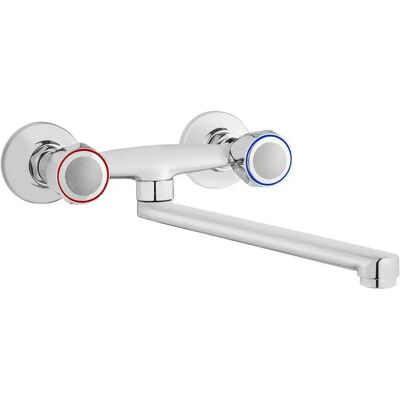 Deante Grifo De Cocina Mural Bon 080d Chrome One Size Deante Grifo De Cocina Mural Bon 080d Chrome One Size
