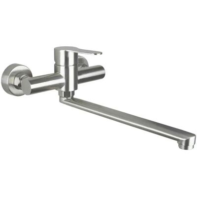 Deante Grifo de Cocina de Pared - Acero Inoxidable - Grifo de Cocina Deante Grifo de Cocina de Pared - Acero Inoxidable - Grifo de Cocina