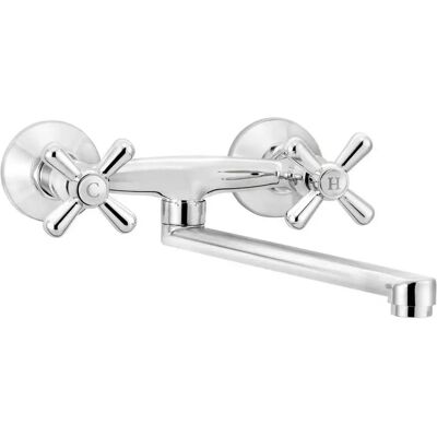 Deante Grifo De Cocina De Pared Satin One Size Deante Grifo De Cocina De Pared Satin One Size