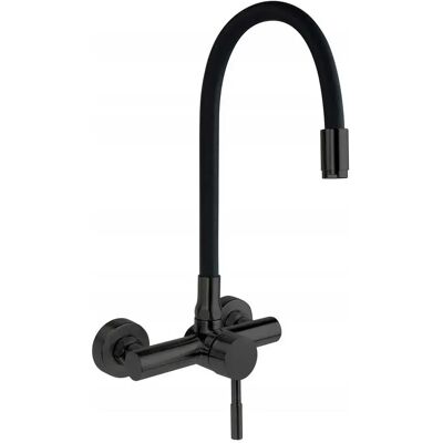 Deante Grifo de cocina de pared - Boquilla doblada Deante Grifo de cocina de pared - Boquilla doblada