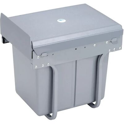 Wellhome Cubo De Reciclaje Para Armario De Cocina 20l Grey One Size Wellhome Cubo De Reciclaje Para Armario De Cocina 20l Grey One Size