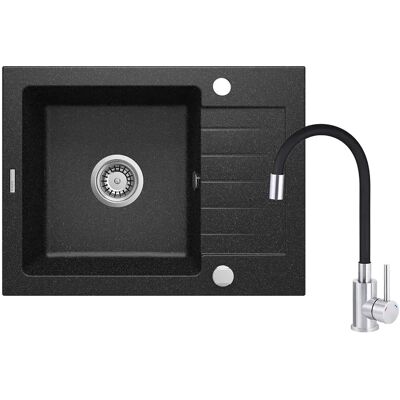 Deante Zqzc211a Fregadero Graphite / Chrome One Size Deante Zqzc211a Fregadero Graphite / Chrome One Size