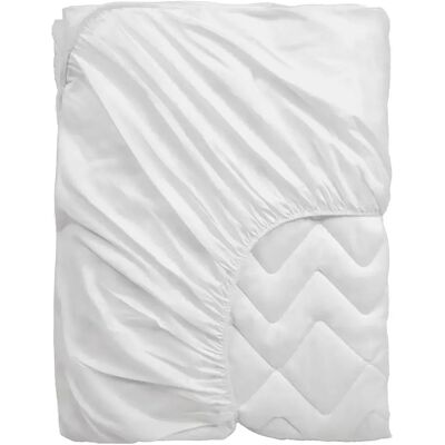 Cecotec Sábana Bajera Flow Protectmattress 1000 Cloudsense White 150 cm Cecotec Sábana Bajera Flow Protectmattress 1000 Cloudsense White 150 cm