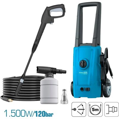 Koma Tools 1500 W Lavadora de Alta Presión - 120 bar Koma Tools 1500 W Lavadora de Alta Presión - 120 bar