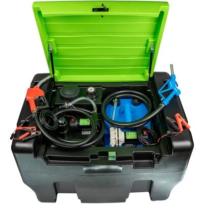 Jbm Bomba De Combustible Diésel Y Aus32 Con Tanques Dobles De 330+ 50l Black / Green One Size Jbm Bomba De Combustible Diésel Y Aus32 Con Tanques Dobles De 330+ 50l Black / Green One Size