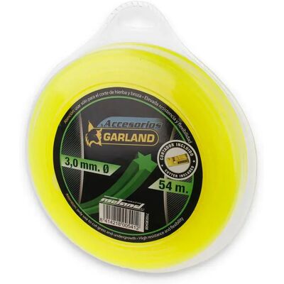 Garland Hilo De Desbrozadora 3.0 X 54 M Yellow One Size Garland Hilo De Desbrozadora 3.0 X 54 M Yellow One Size