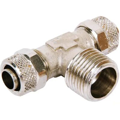 Cofan Unión De Rosca Macho T T12/10-r3/8 Grey One Size Cofan Unión De Rosca Macho T T12/10-r3/8 Grey One Size