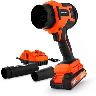 Powerplus Soplador De Hojas Eléctrico Turbo Compacto 20v Orange / Black One Size Powerplus Soplador De Hojas Eléctrico Turbo Compacto 20v Orange / Black One Size