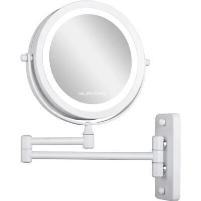 Gillian Jones Espejo de Pared Doble - Blanco - 17.5cm Gillian Jones Espejo de Pared Doble - Blanco - 17.5cm