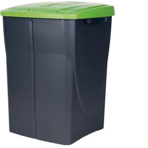 Cofan Cubo De Basura 45l 36.5x36x51 Cm Green One Size Cofan Cubo De Basura 45l 36.5x36x51 Cm Green One Size