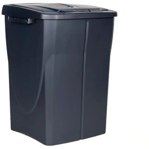 Cofan Cubo De Basura 45l 36.5x36x51 Cm Grey One Size Cofan Cubo De Basura 45l 36.5x36x51 Cm Grey One Size