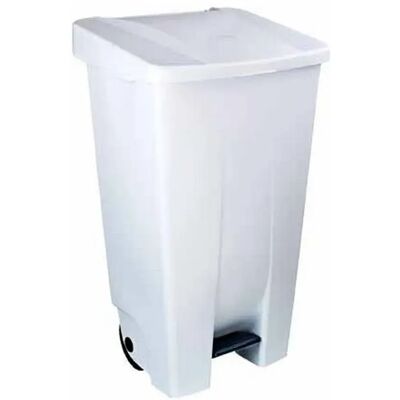 Denox Contenedor Con Ruedas 23400.050 120l White One Size Denox Contenedor Con Ruedas 23400.050 120l White One Size