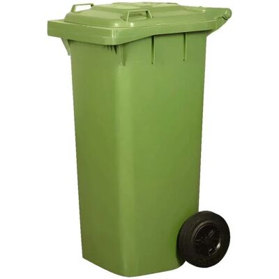 Denox Contenedor Con Ruedas 23570.553 120l Green One Size Denox Contenedor Con Ruedas 23570.553 120l Green One Size