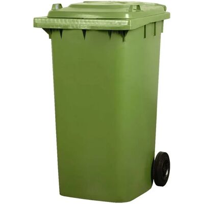 Denox Contenedor Con Ruedas 23580.553 240l Green One Size Denox Contenedor Con Ruedas 23580.553 240l Green One Size