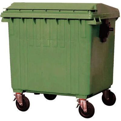 Denox Contenedor Con Ruedas 23910.553 1000l Green One Size Denox Contenedor Con Ruedas 23910.553 1000l Green One Size