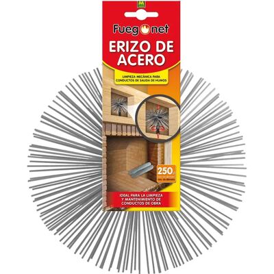 Masso Deshollinador De Estufas Steel 231543 250 Mm Silver One Size Masso Deshollinador De Estufas Steel 231543 250 Mm Silver One Size