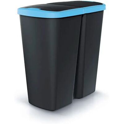 Keden Papelera De Reciclaje Compacta Q 48x28x51 Cm Black / Blue One Size Keden Papelera De Reciclaje Compacta Q 48x28x51 Cm Black / Blue One Size