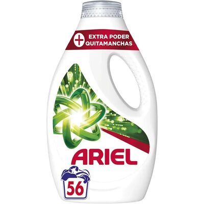 Ariel Poder De Detergente Líquido Extra 56 Lavados Multicolor One Size Ariel Poder De Detergente Líquido Extra 56 Lavados Multicolor One Size