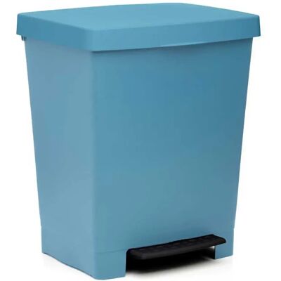 Tatay Cubik 23L Cubo de Basura - Pedal, Azul, Diseño Ergonómico Tatay Cubik 23L Cubo de Basura - Pedal, Azul, Diseño Ergonómico