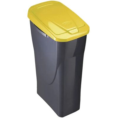 Cubo Ecobin Mondex 25L Amarillo Con Tapa Cubo Ecobin Mondex 25L Amarillo Con Tapa