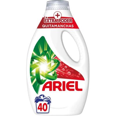 Ariel Quitamanchas De Detergente Líquido Extra 40 Unidades Multicolor One Size Ariel Quitamanchas De Detergente Líquido Extra 40 Unidades Multicolor One Size