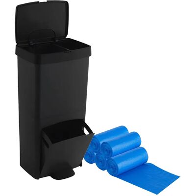 Sp Berner Cubo De Basura 70l Black / Blue One Size Sp Berner Cubo De Basura 70l Black / Blue One Size