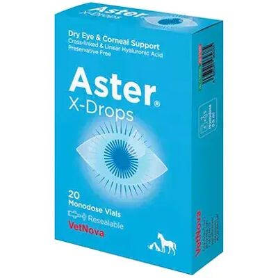 Vetnova Limpiador De Ojos Aster X-drops 20 Monodosis One Size Vetnova Limpiador De Ojos Aster X-drops 20 Monodosis One Size