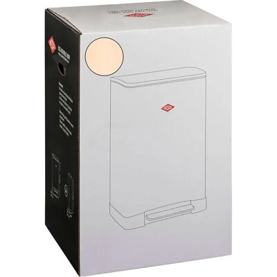 Wesco Cubo De Basura Big Double Boy Almond One Size Wesco Cubo De Basura Big Double Boy Almond One Size