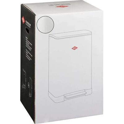 Wesco Cubo De Basura Big Double Boy White One Size Wesco Cubo De Basura Big Double Boy White One Size