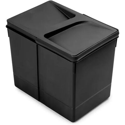 Emuca Cubo De Basura 8198117 15l Black One Size Emuca Cubo De Basura 8198117 15l Black One Size
