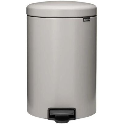 Brabantia Papelera De Reciclaje Newicon 20 L Gray One Size Brabantia Papelera De Reciclaje Newicon 20 L Gray One Size
