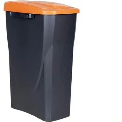 Cofan Cubo De Basura 25l 21.5x36x51 Cm Orange One Size Cofan Cubo De Basura 25l 21.5x36x51 Cm Orange One Size