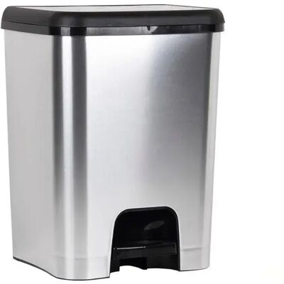 Cofan Cubo De Basura 26l Silver One Size Cofan Cubo De Basura 26l Silver One Size