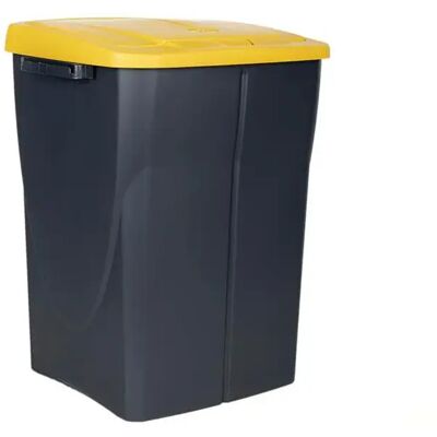Cofan Cubo De Basura 45l 36.5x36x51 Cm Yellow One Size Cofan Cubo De Basura 45l 36.5x36x51 Cm Yellow One Size