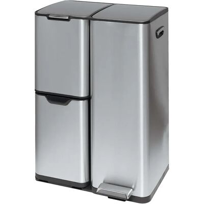 Duett Cubo De Basura 13l + 17l + 30l Steel One Size Duett Cubo De Basura 13l + 17l + 30l Steel One Size