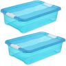 Keeeper Cornelia Collection 28l Storage Box 2 Units Azul