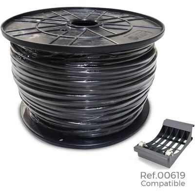 Edm Rollo De Cable Multiconductor 1kw 2x1.5 Mm 200 M Black One Size Edm Rollo De Cable Multiconductor 1kw 2x1.5 Mm 200 M Black One Size