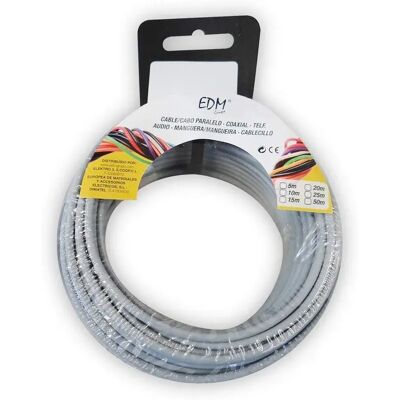 Cable EDM 28429 Gris 1,5mm 50m - Cable Cable EDM 28429 Gris 1,5mm 50m - Cable