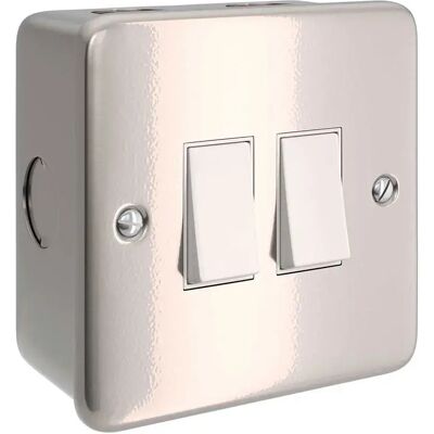 Creative Ctbox-2sw Caja De Pared 2 Interruptores Grey One Size Creative Ctbox-2sw Caja De Pared 2 Interruptores Grey One Size